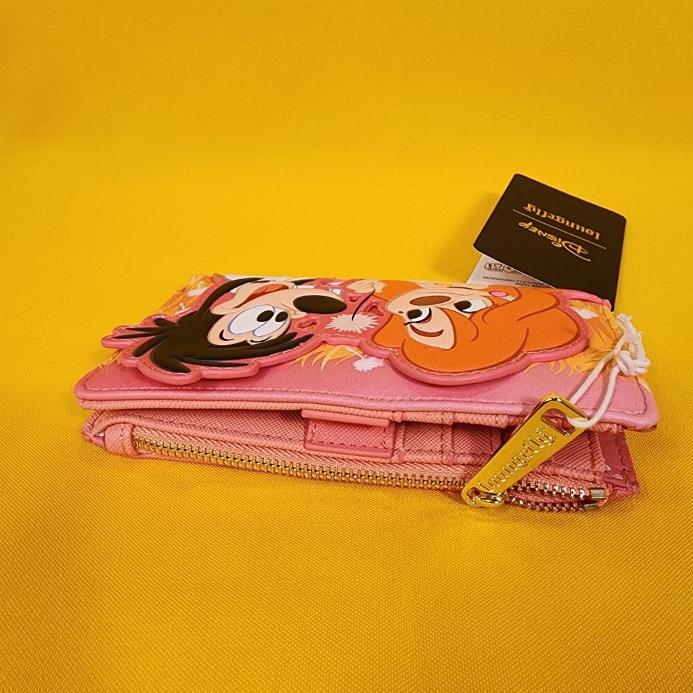 Loungefly Disney A Goofy Movie Max & Roxanne Dandelion Flap Wallet NEW - Picture 9 of 12